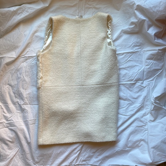 H&M Half Faux Fur Long Vest - Picture 2 of 3